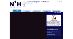Desktop Screenshot of n4hresearch.com